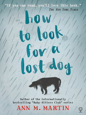 cover image of How to Look for a Lost Dog